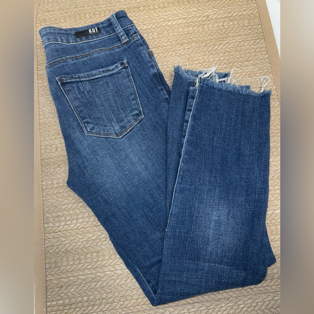 Kut From The Kloth Reese Ankle Straight Leg - Picture 2 of 11
